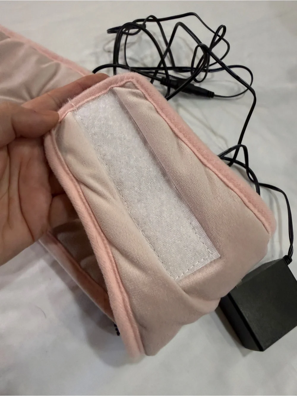 Heated Eye Mask for Comfort & Relief - Pink - Picture 7 of 7
